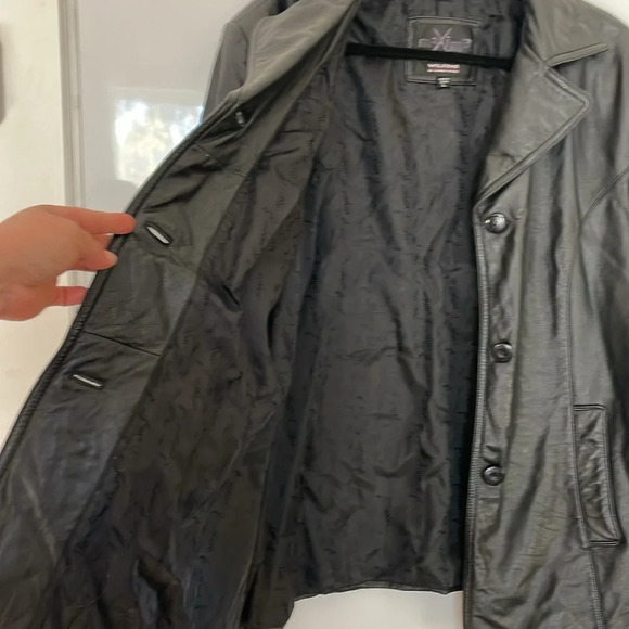 Maxima Wilsons Vintage 100% Leather Jacket Size Large - Picture 4 of 15